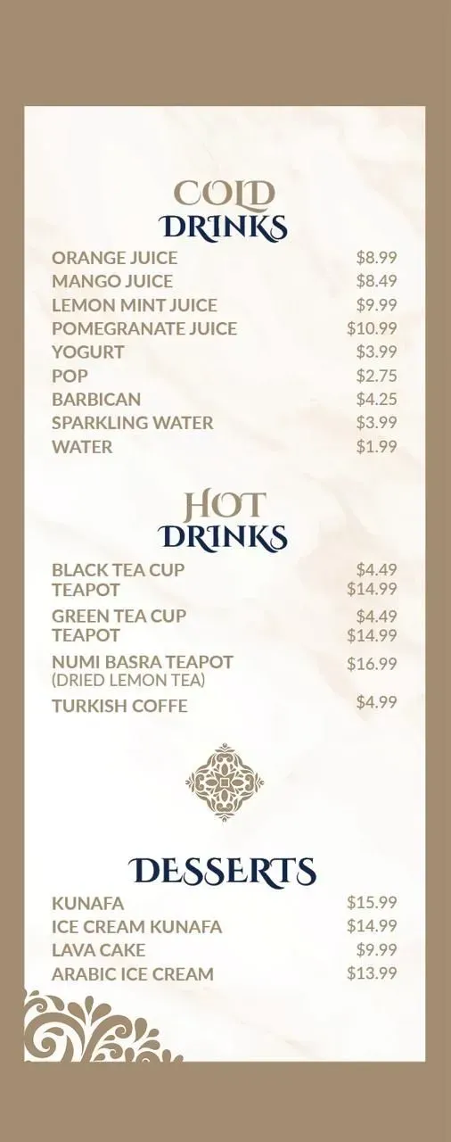 Menu 3