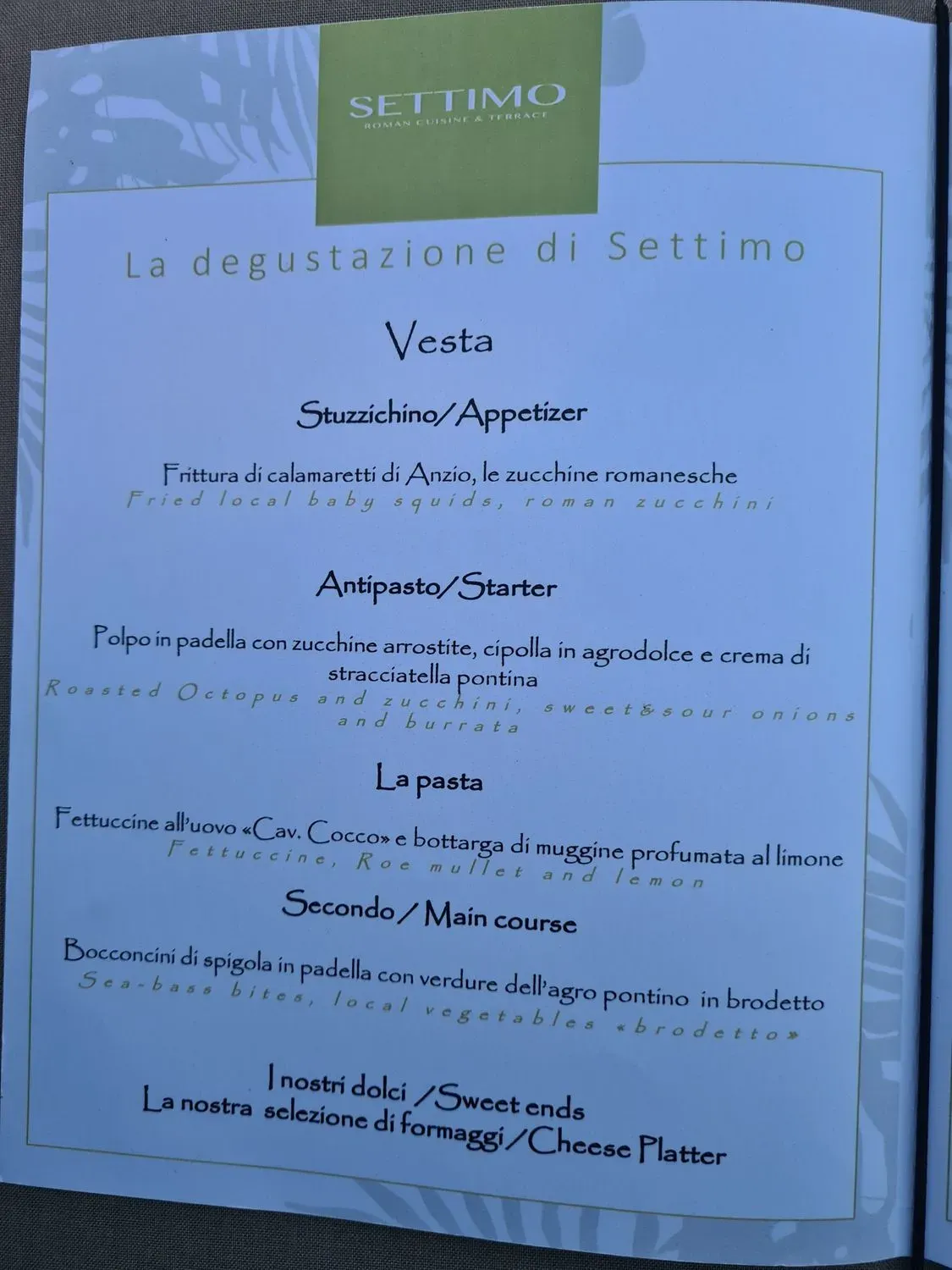 Menu 3