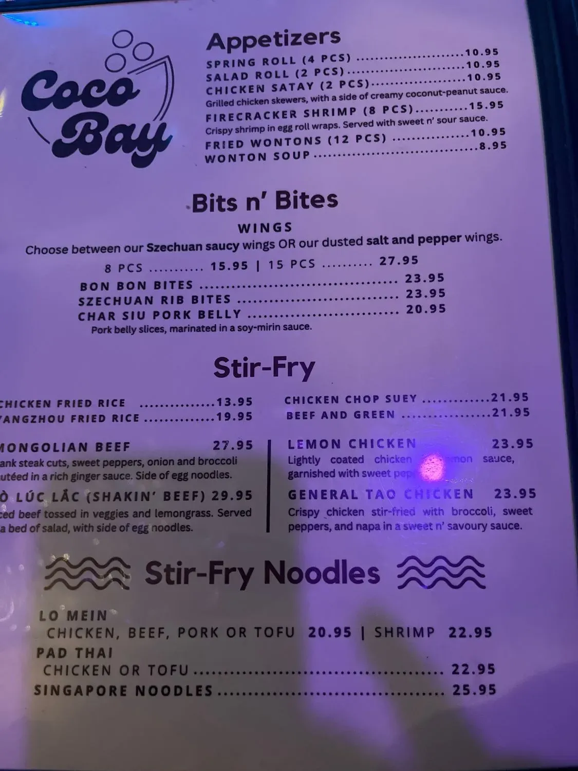 Menu 3