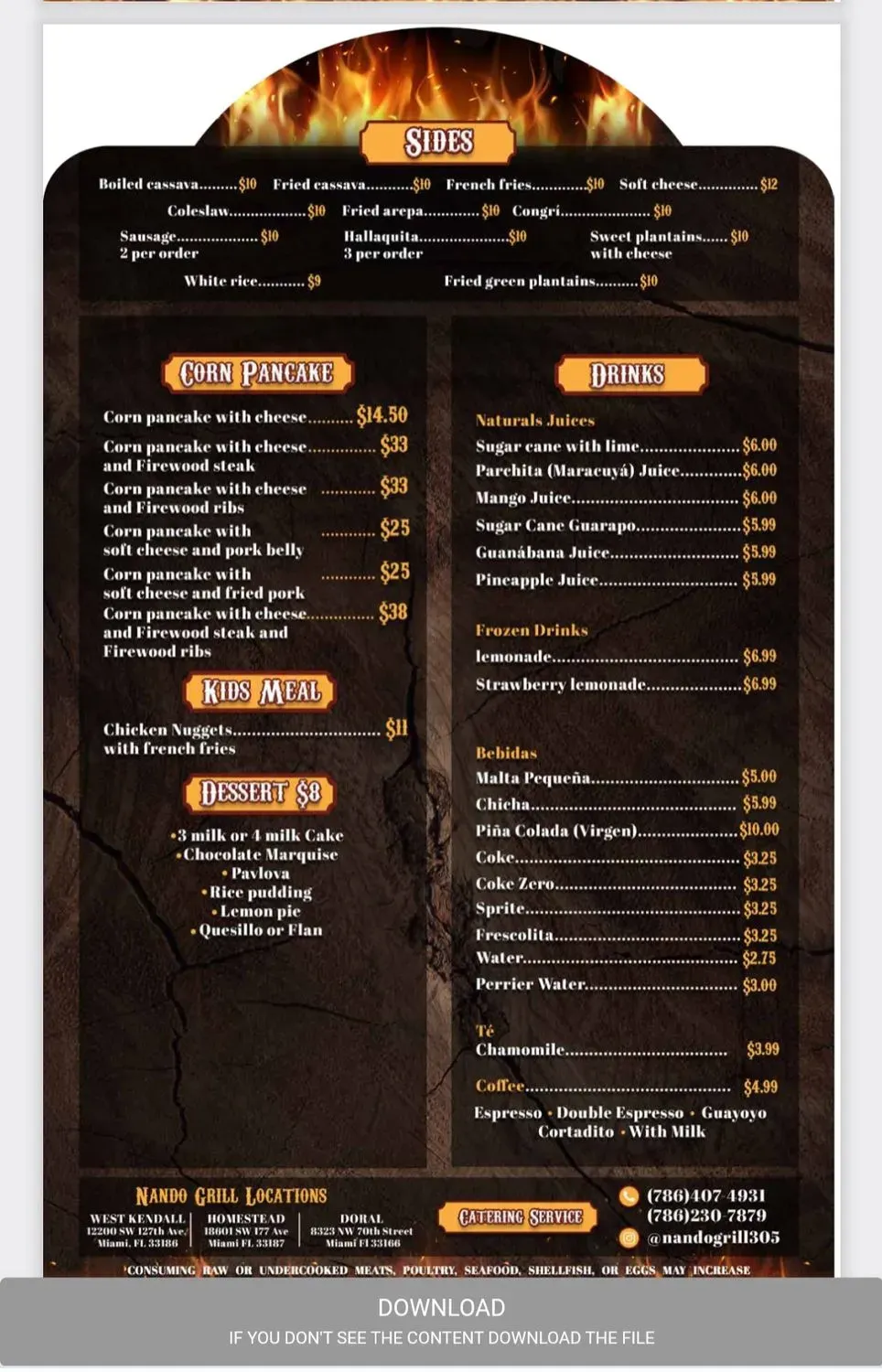 Menu 6