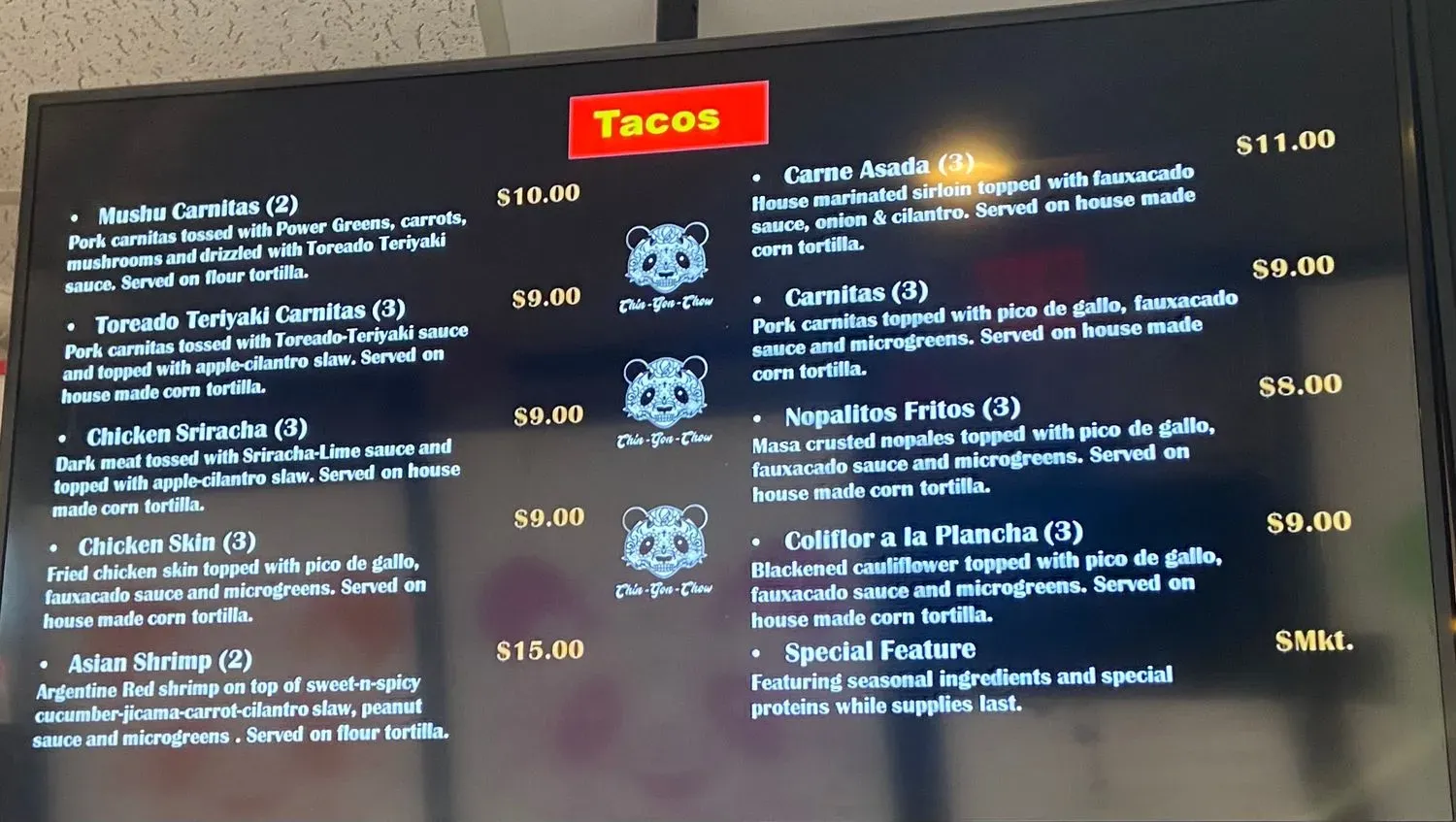 Menu 3