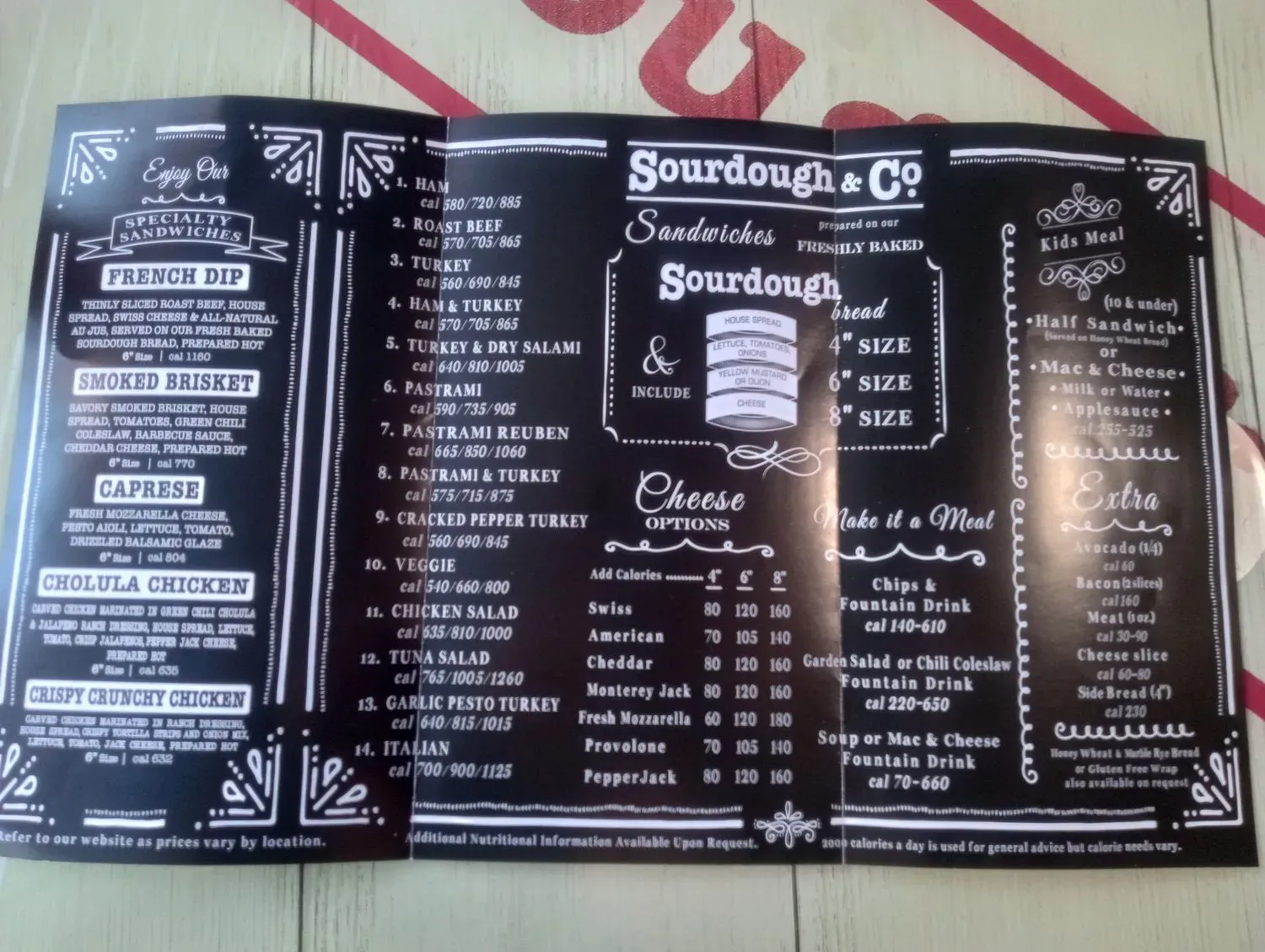 Menu 4