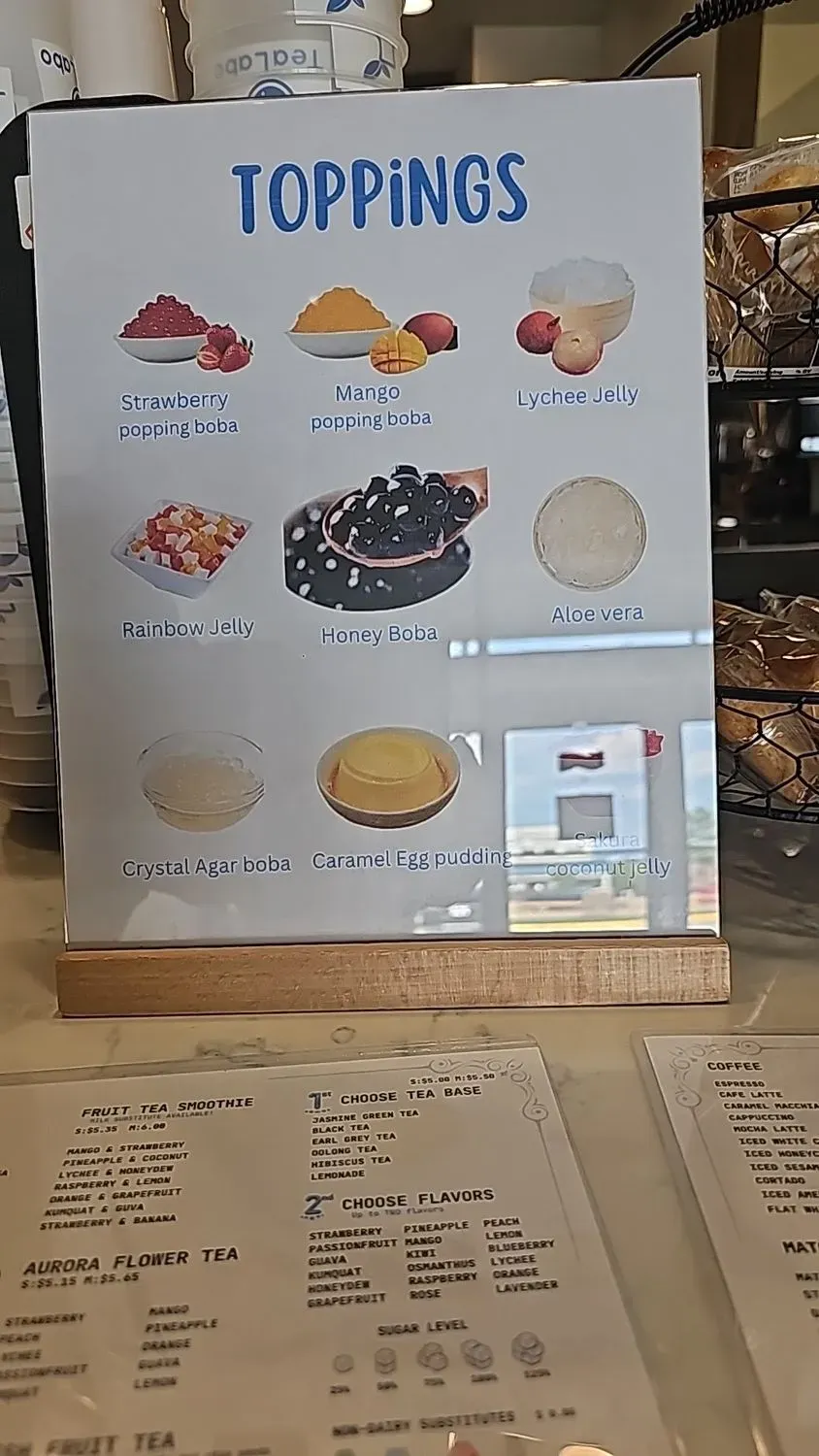TeaLabo Menu - Updated November 2025