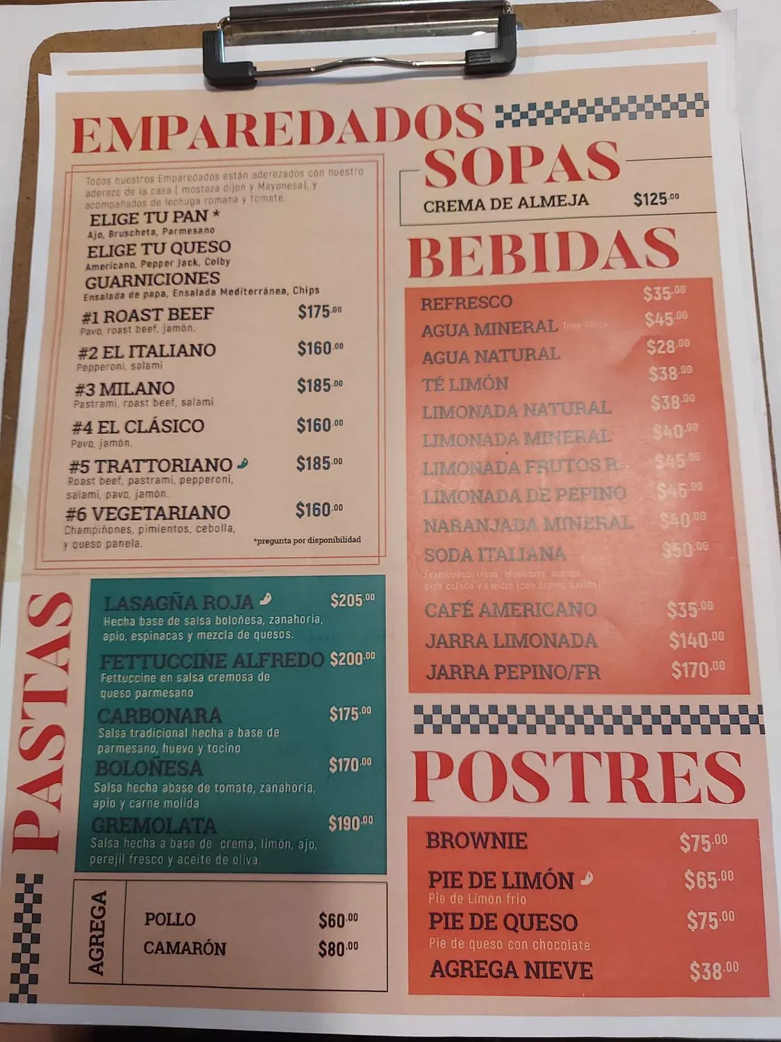 Menu 4