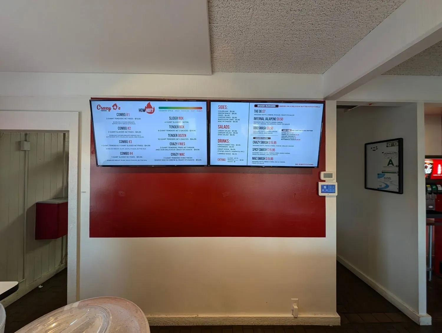 Crazy D's Hot Chicken Menu - Updated October 2025