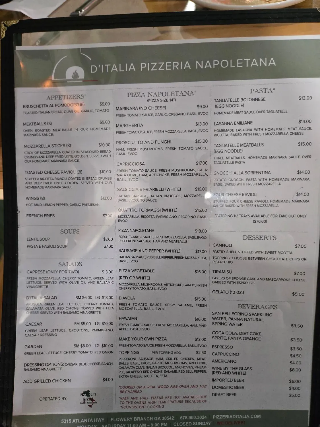 Menu 3