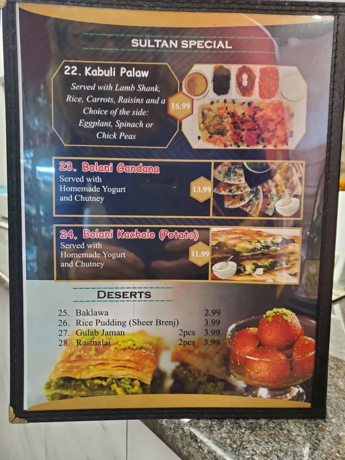 Menu 3