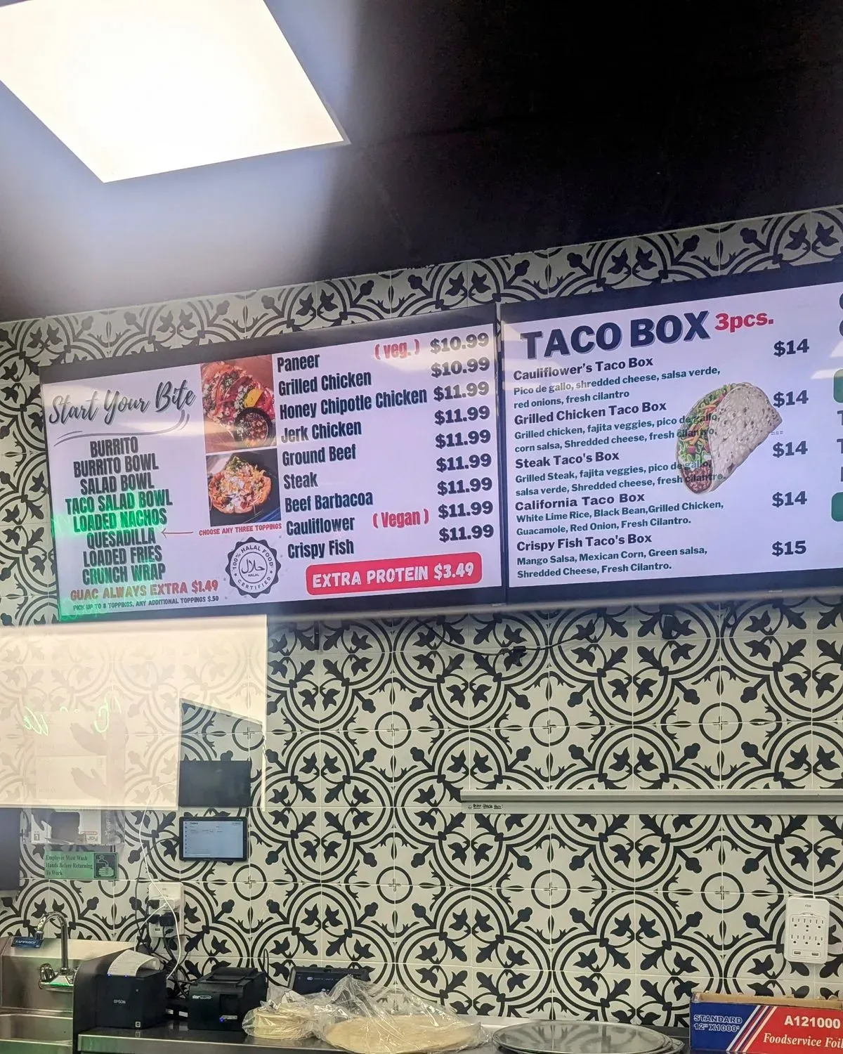 Guac Time Mexican Grill Menu - Updated November 2025