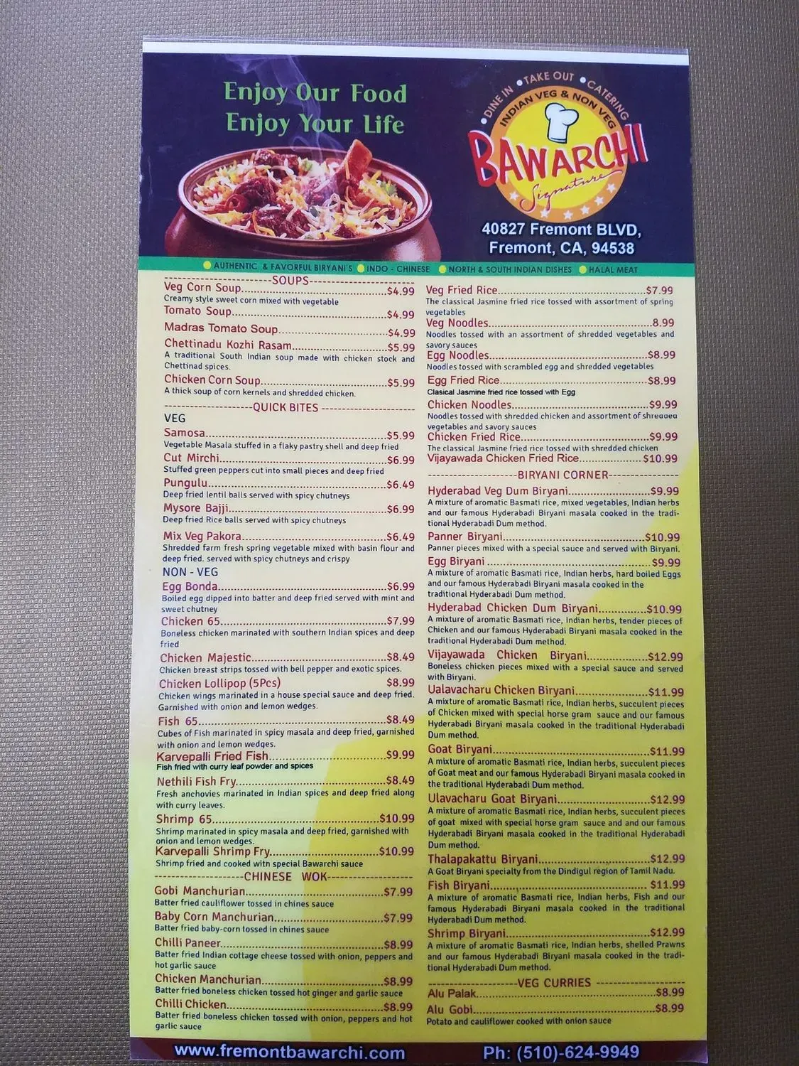 Menu 3