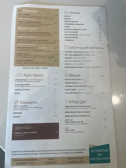 Menu 6