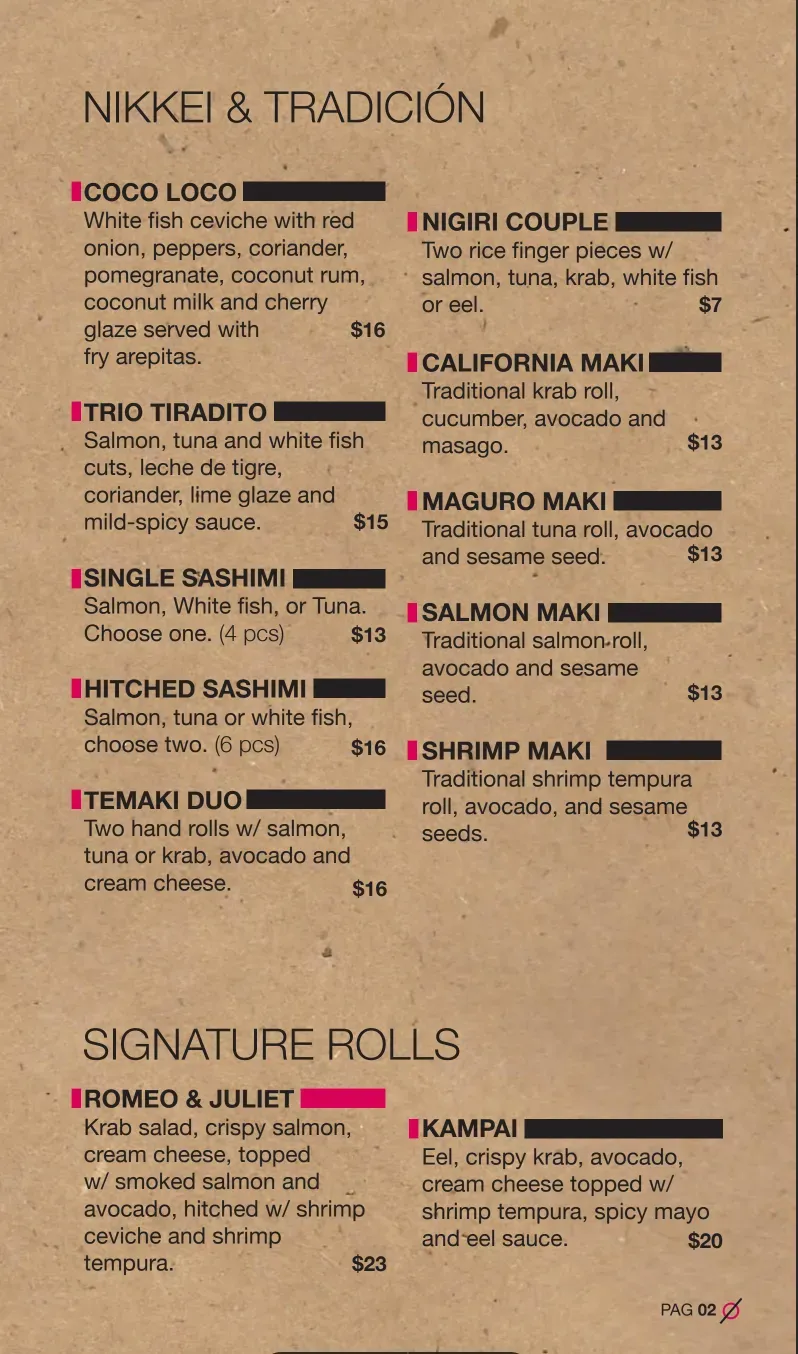 Menu 3