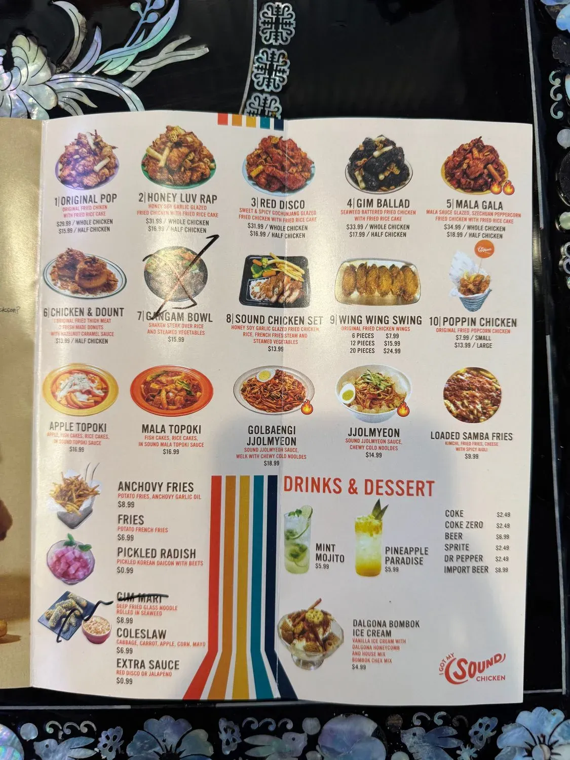 Menu 3