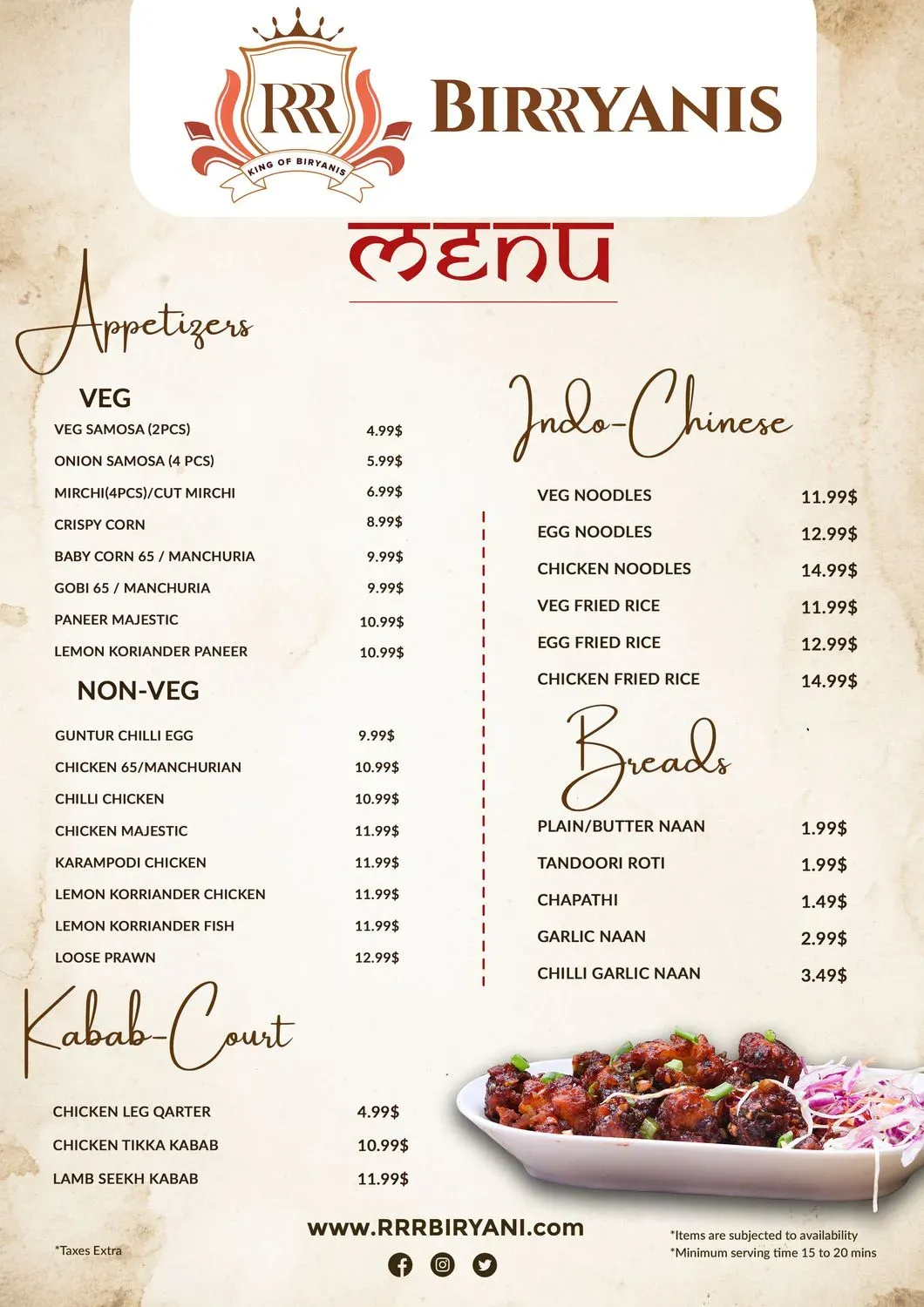 Menu 3