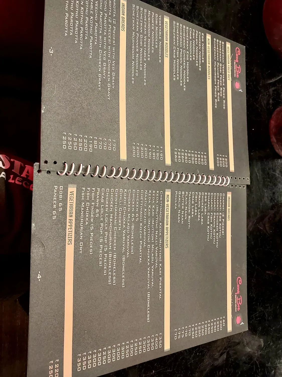 Menu 4