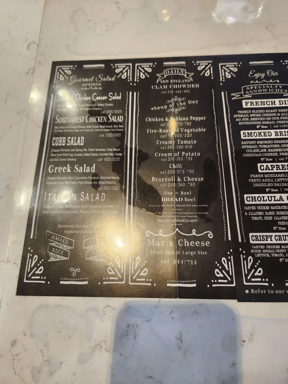 Menu 4