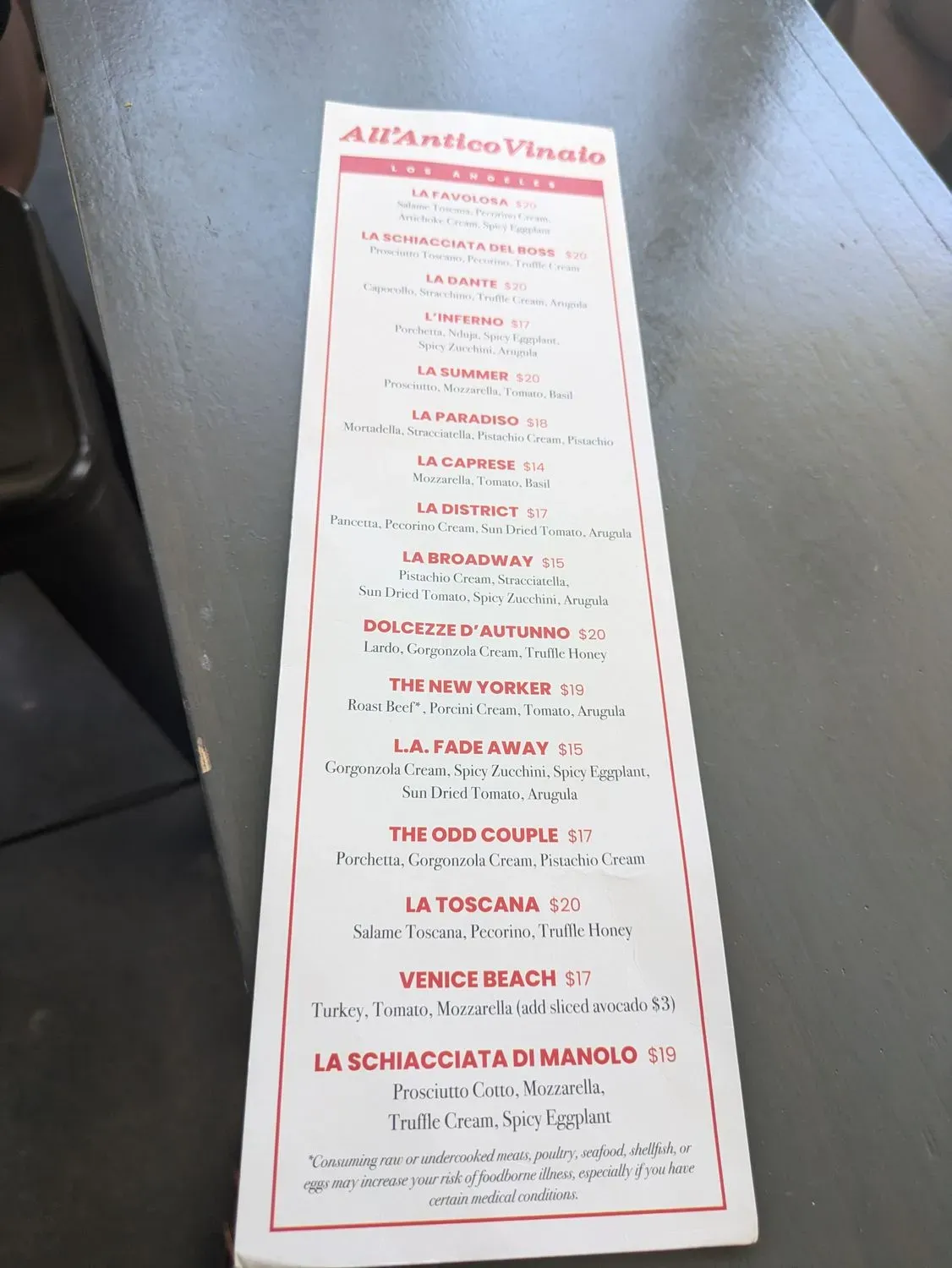 Menu 6