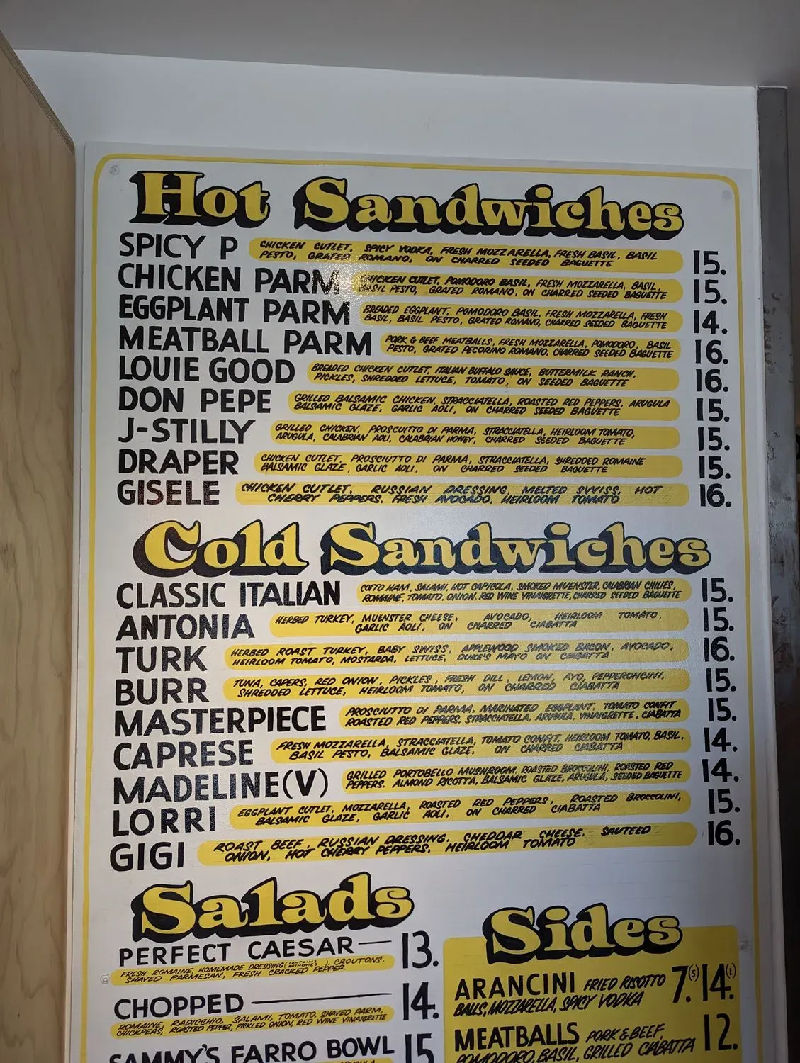 Menu 4