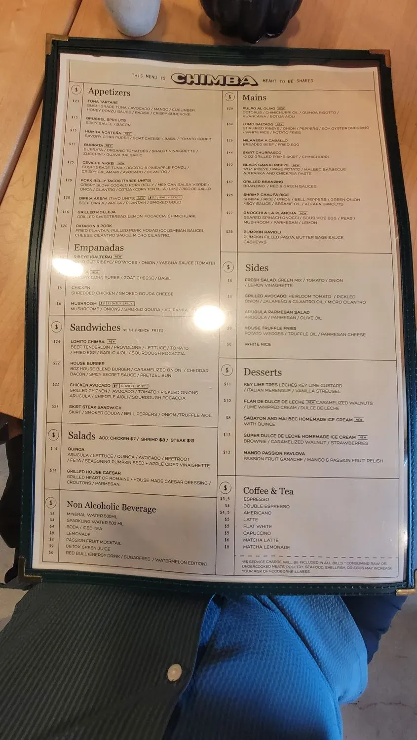 Menu 6