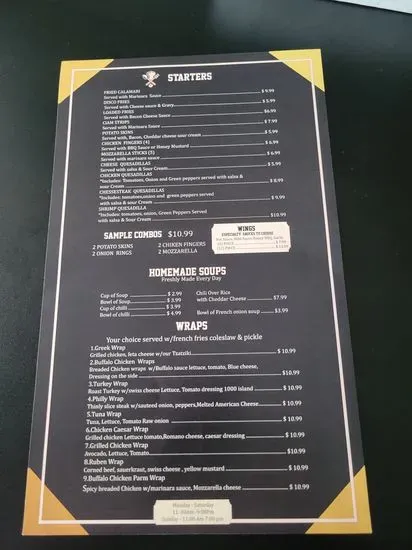 Menu 6