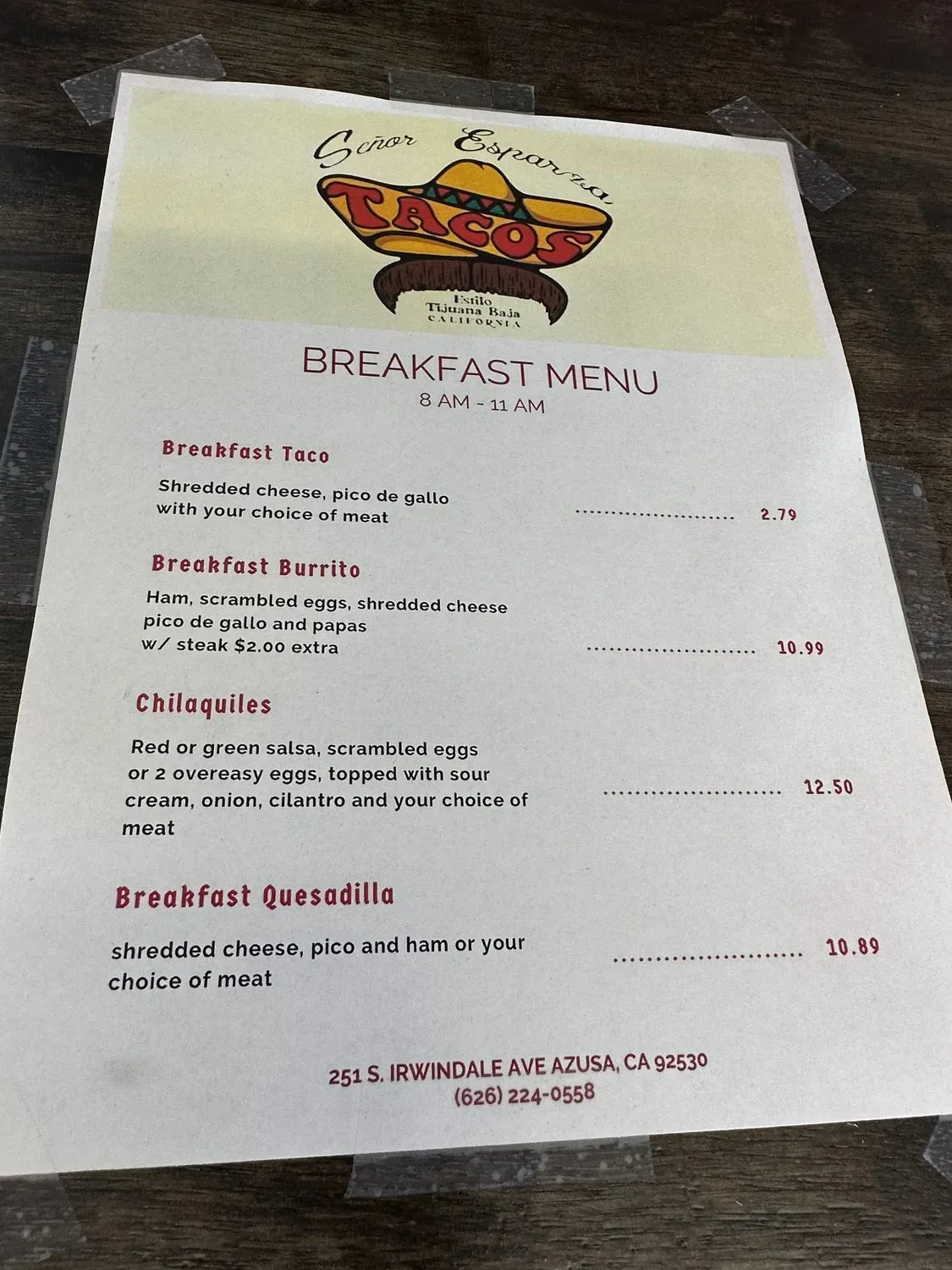 Menu 3