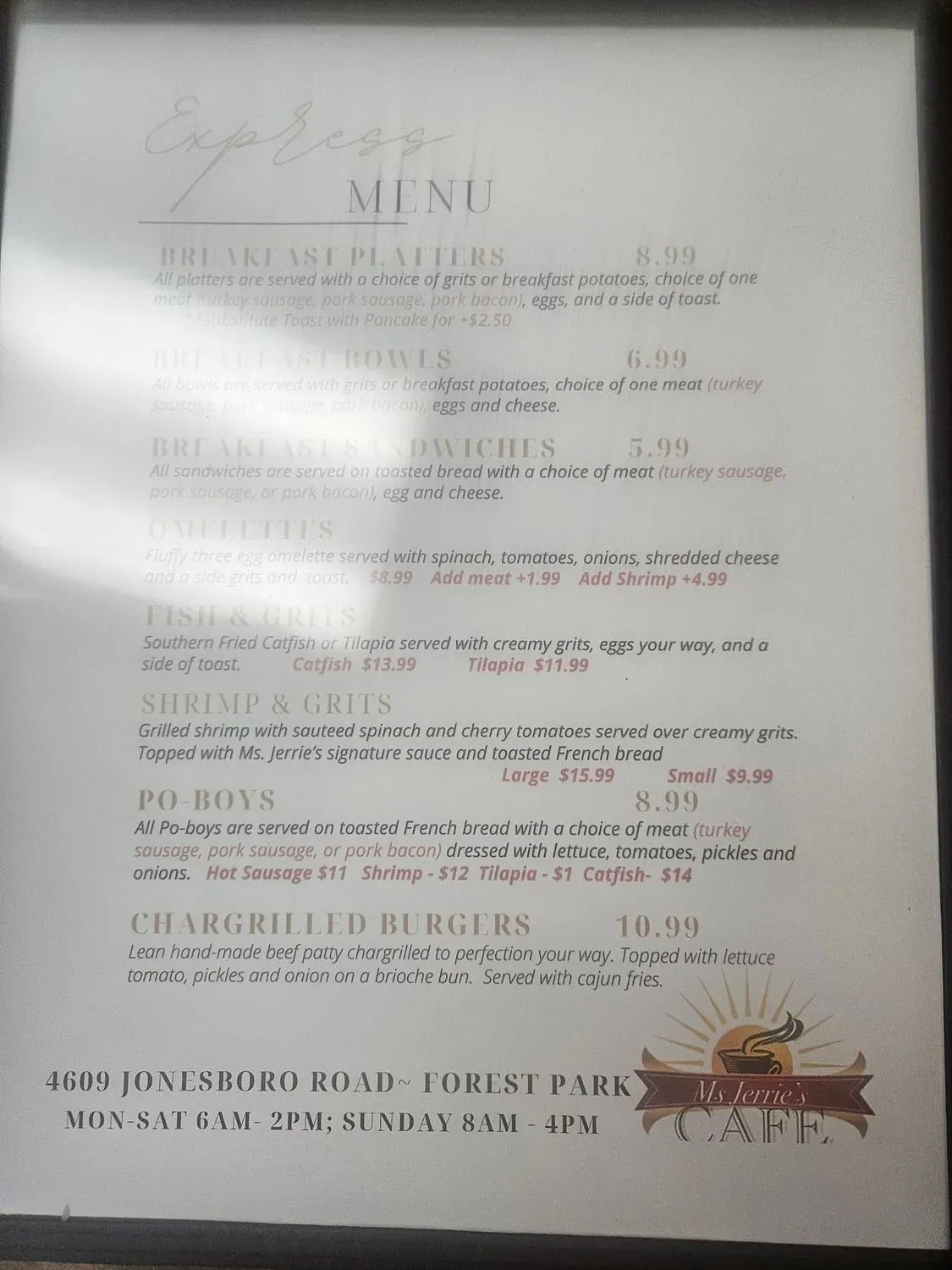 Menu 4