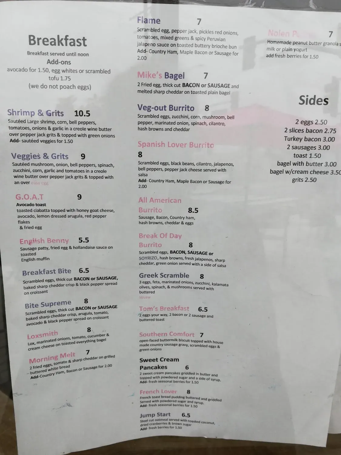 Menu 3