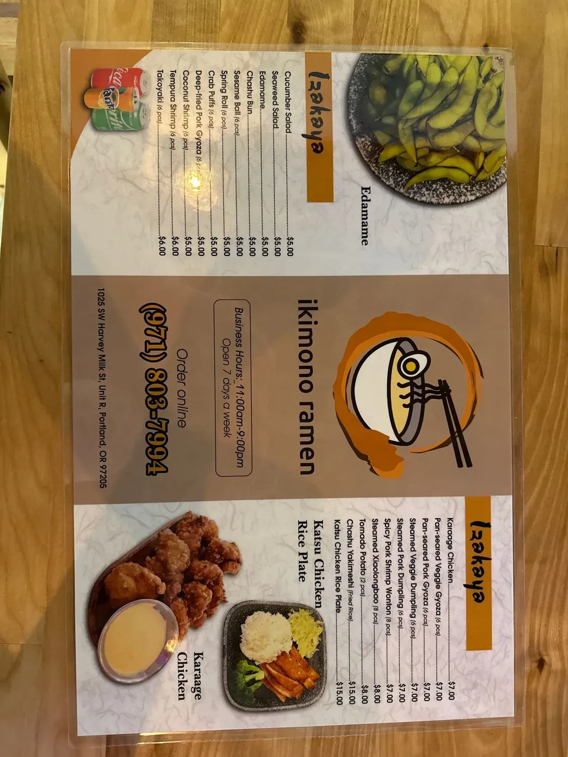 Menu 3