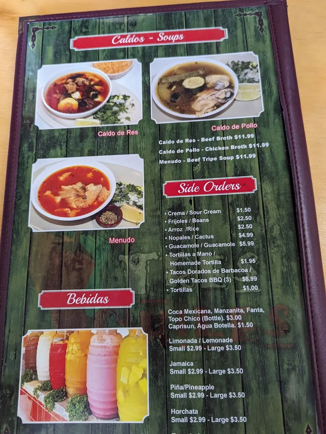 Menu 6