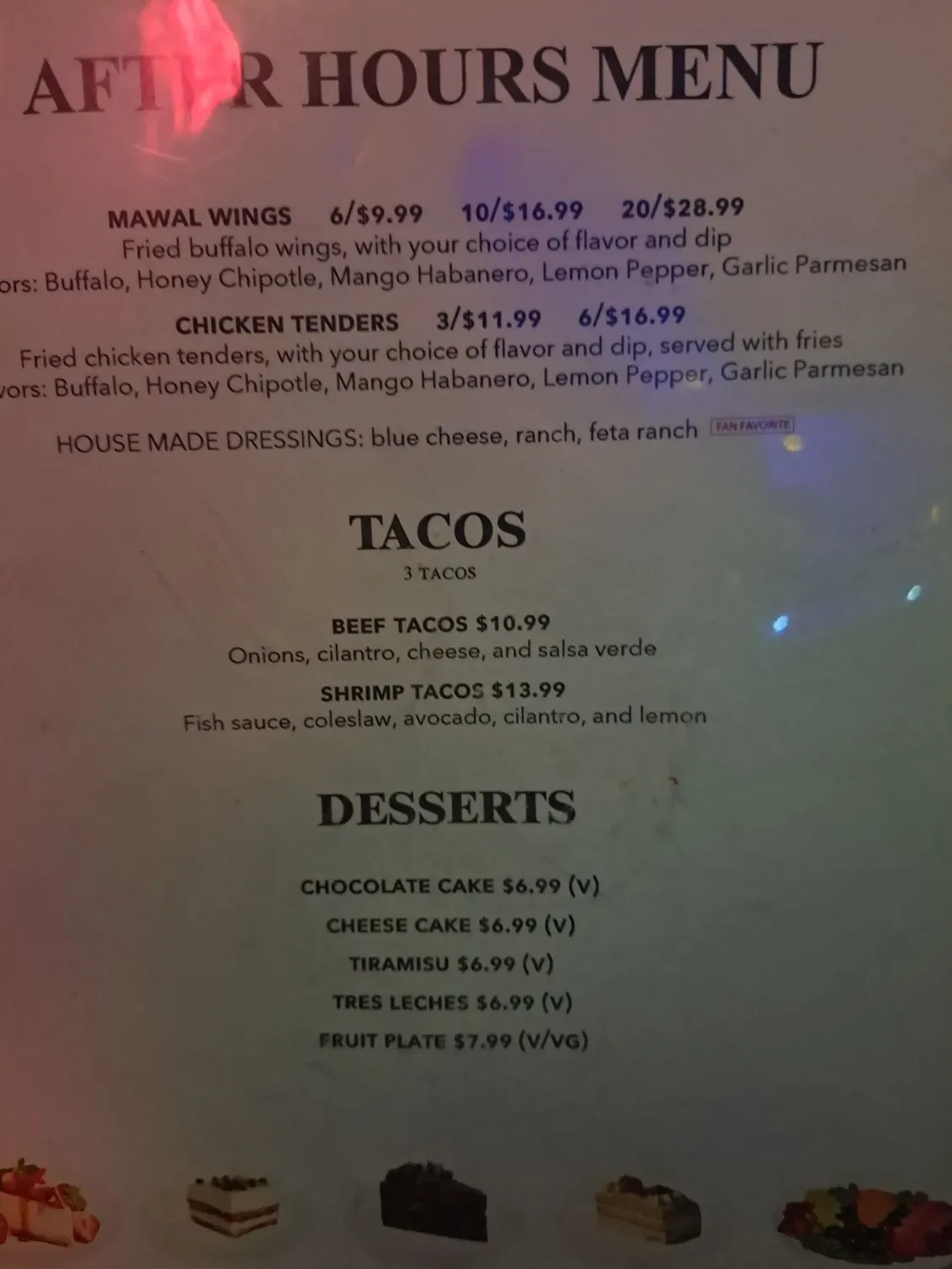 Menu 4