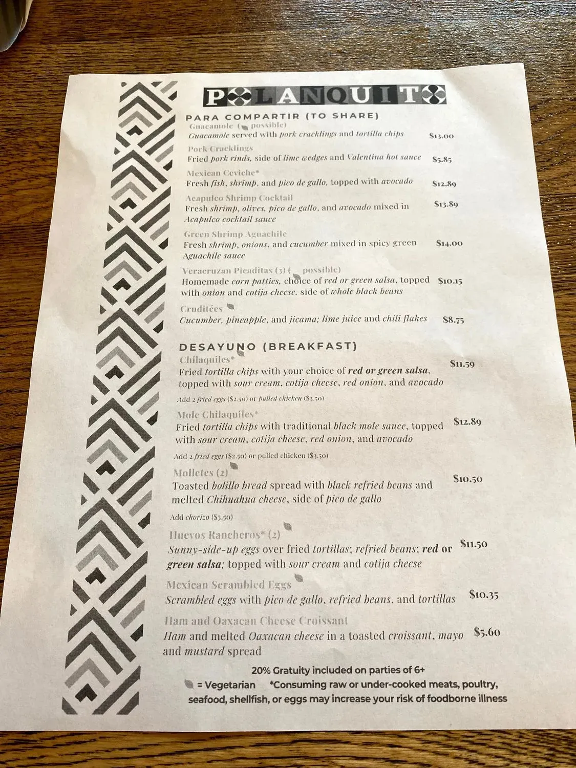 Menu 3