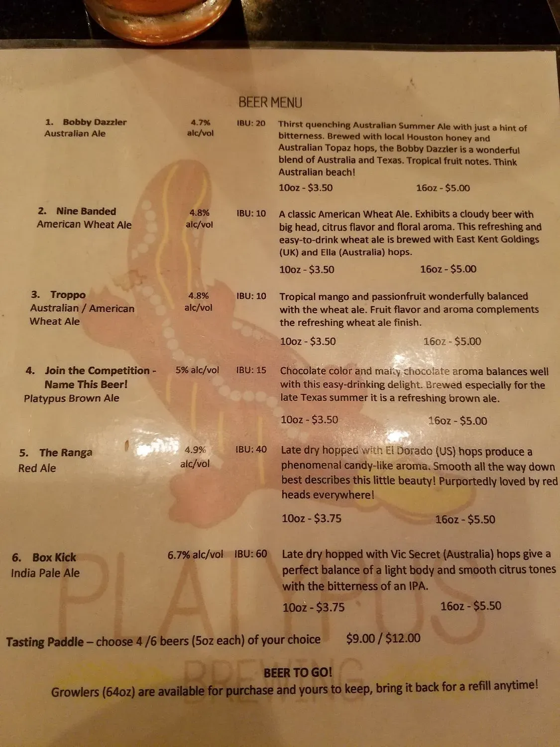 Menu 6