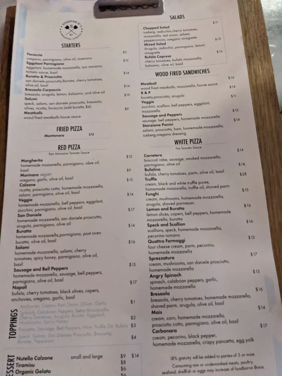 Menu 4