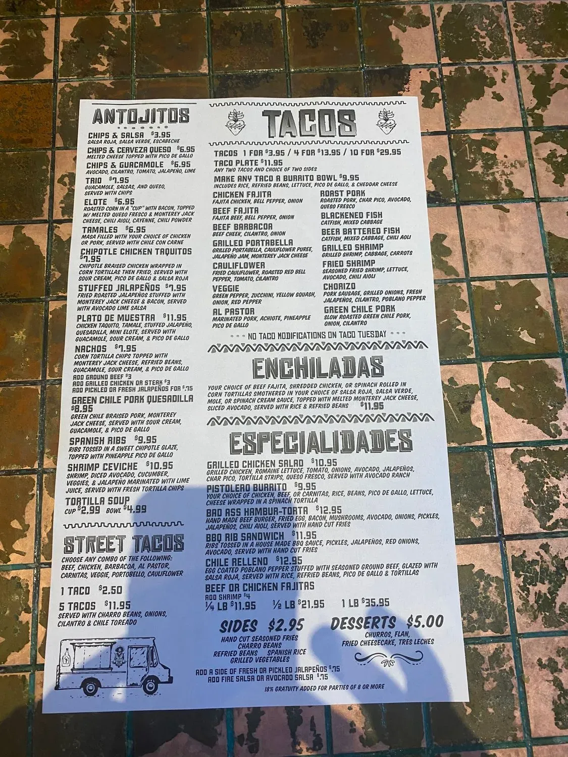 Menu 4