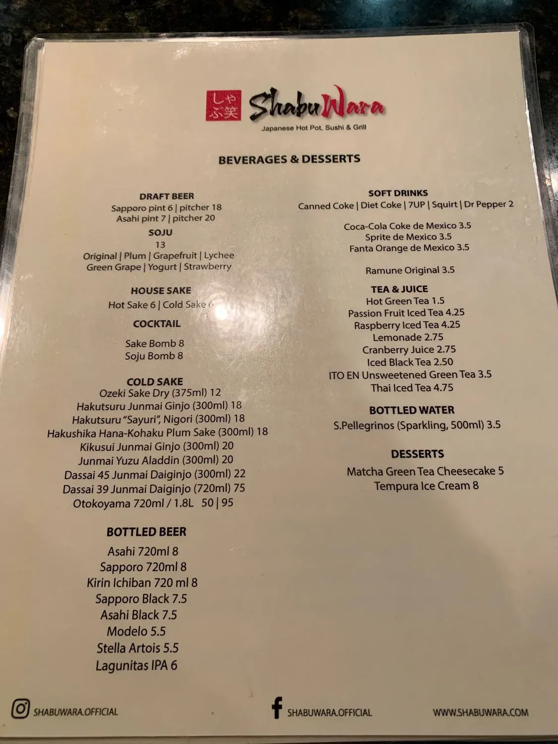 Menu 3