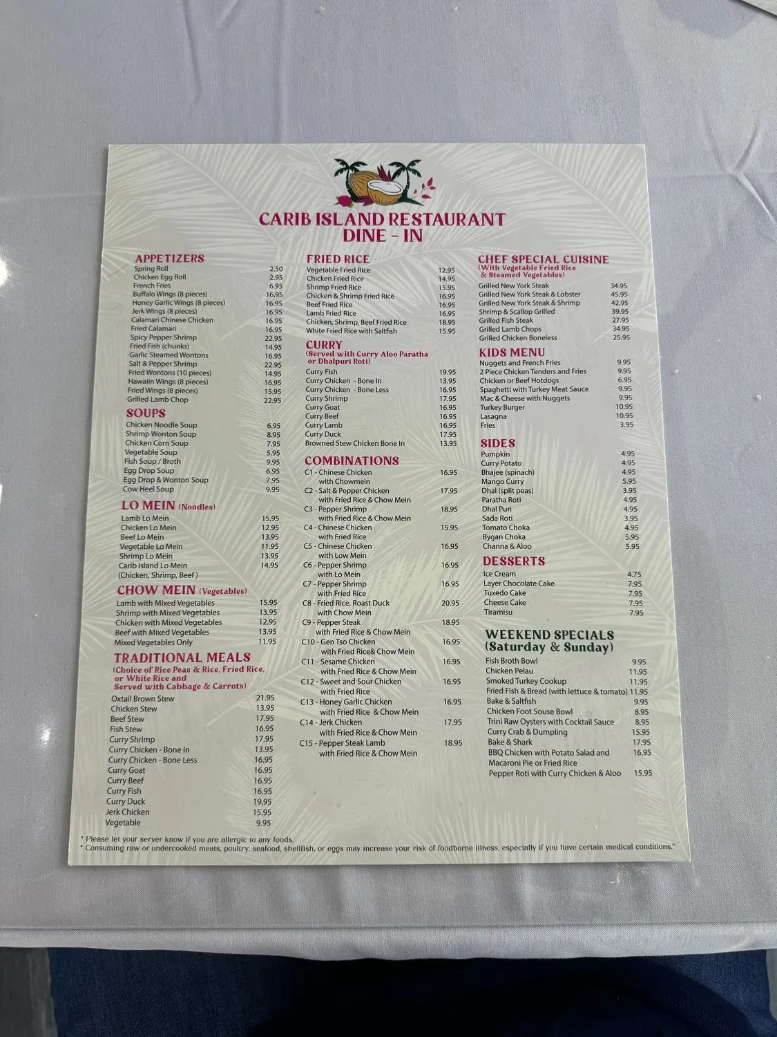 Menu 3