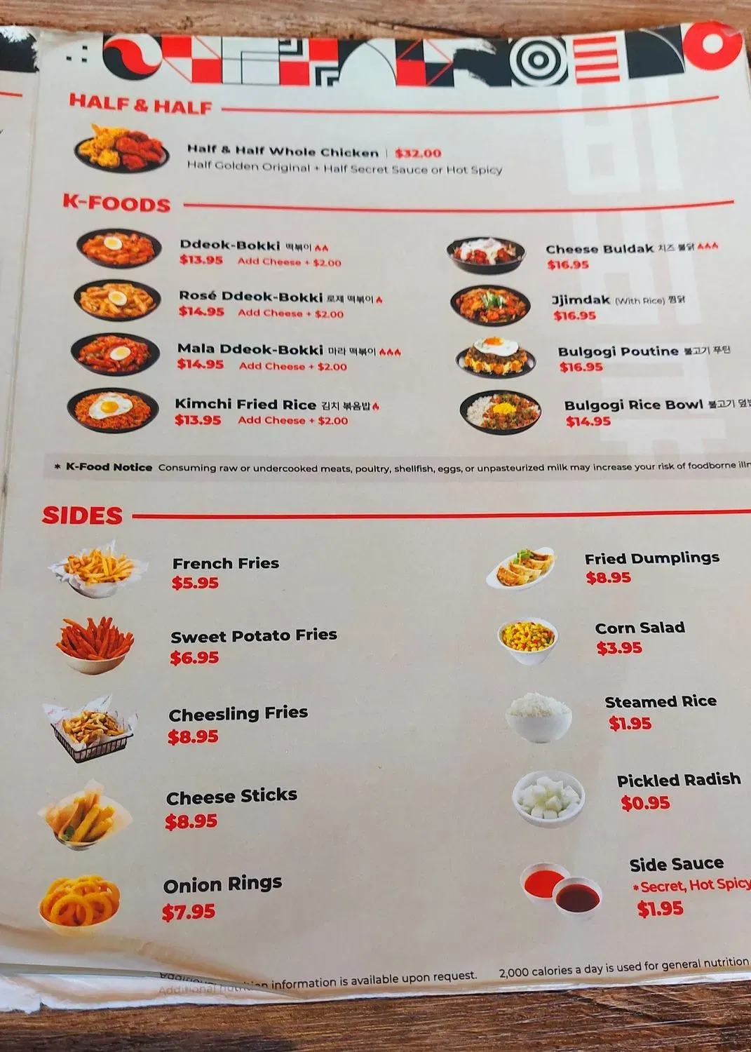 Menu 6