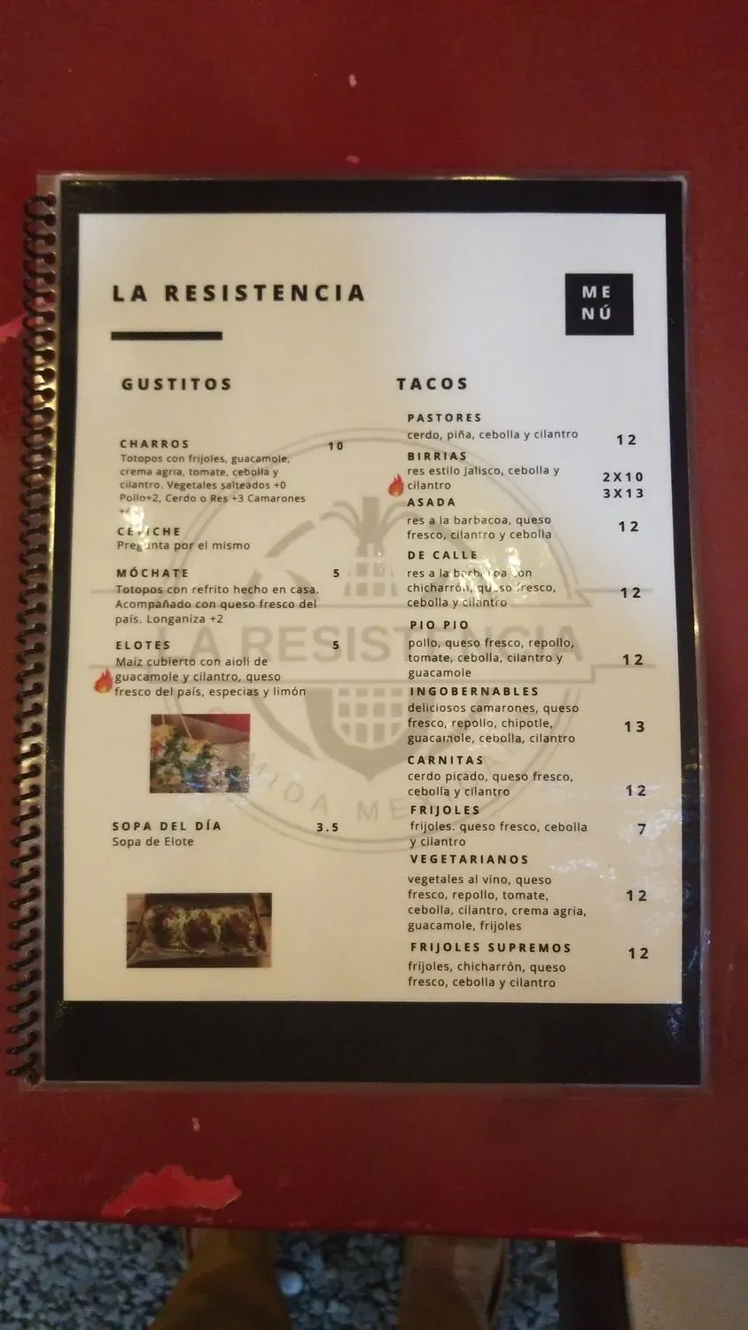 Menu 6