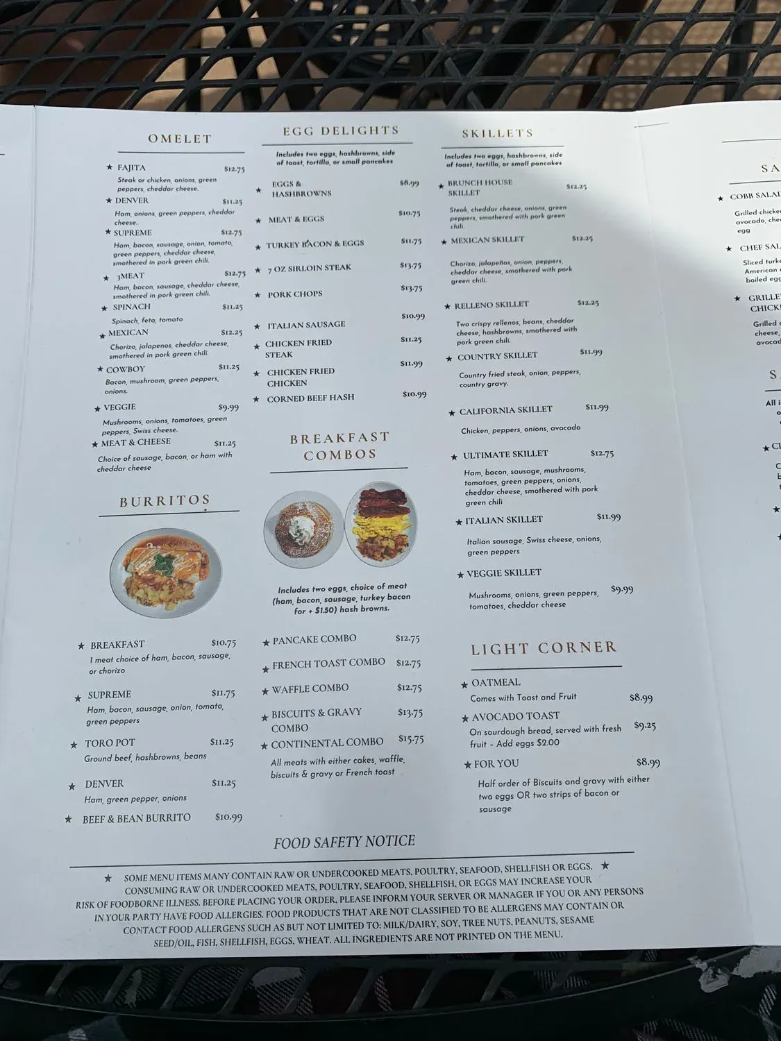 Menu 6