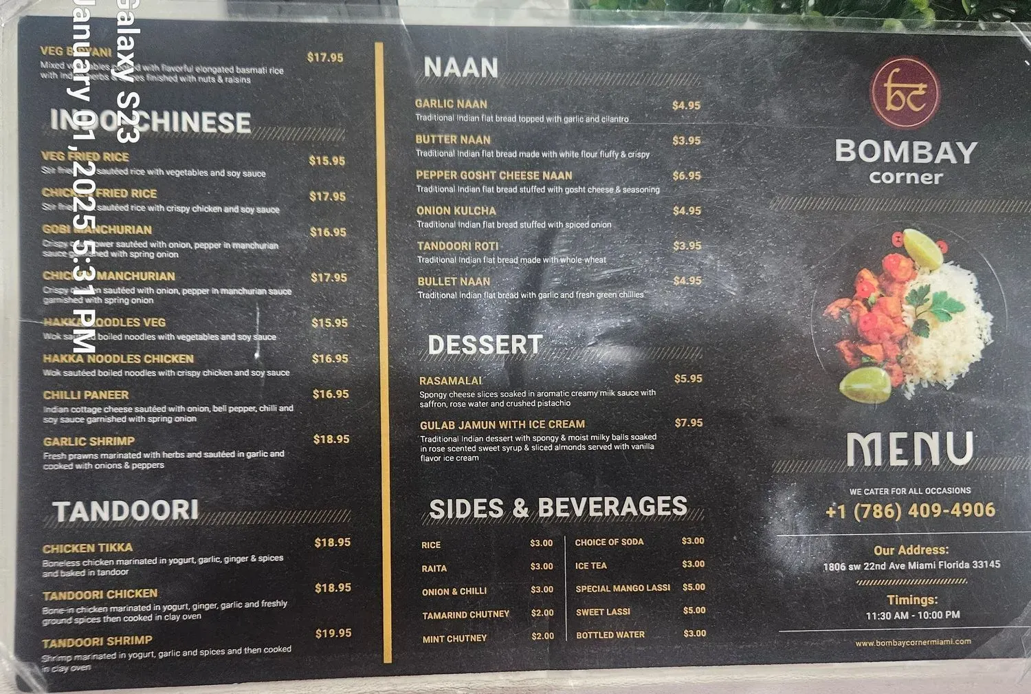 Menu 3