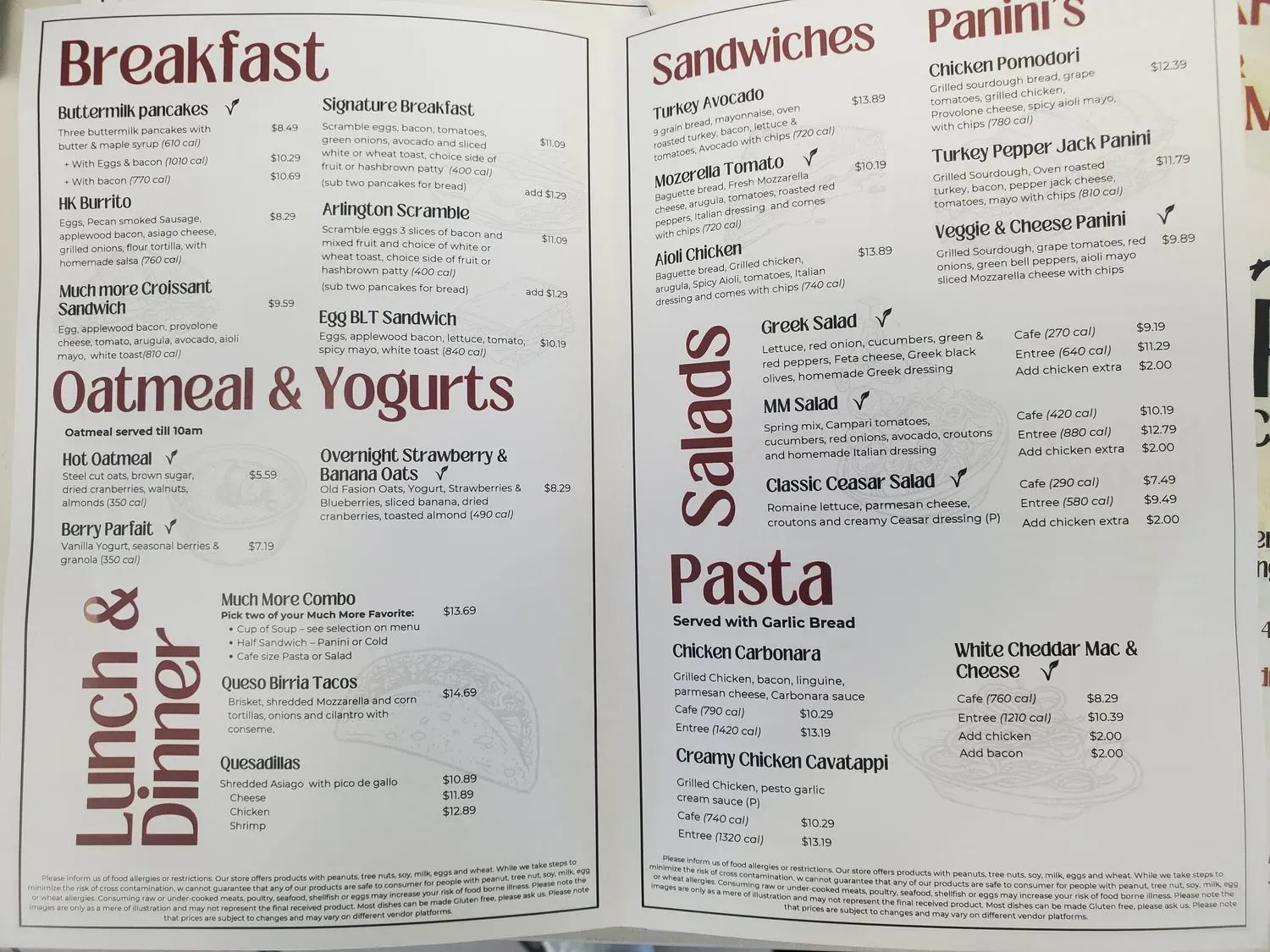 Menu 4