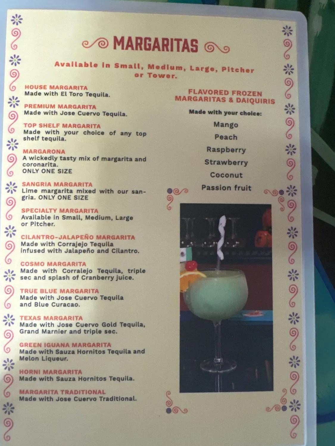 Menu 6