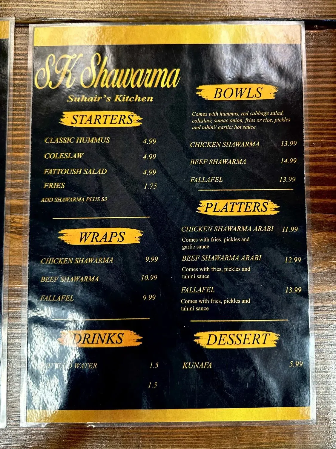 Menu 4