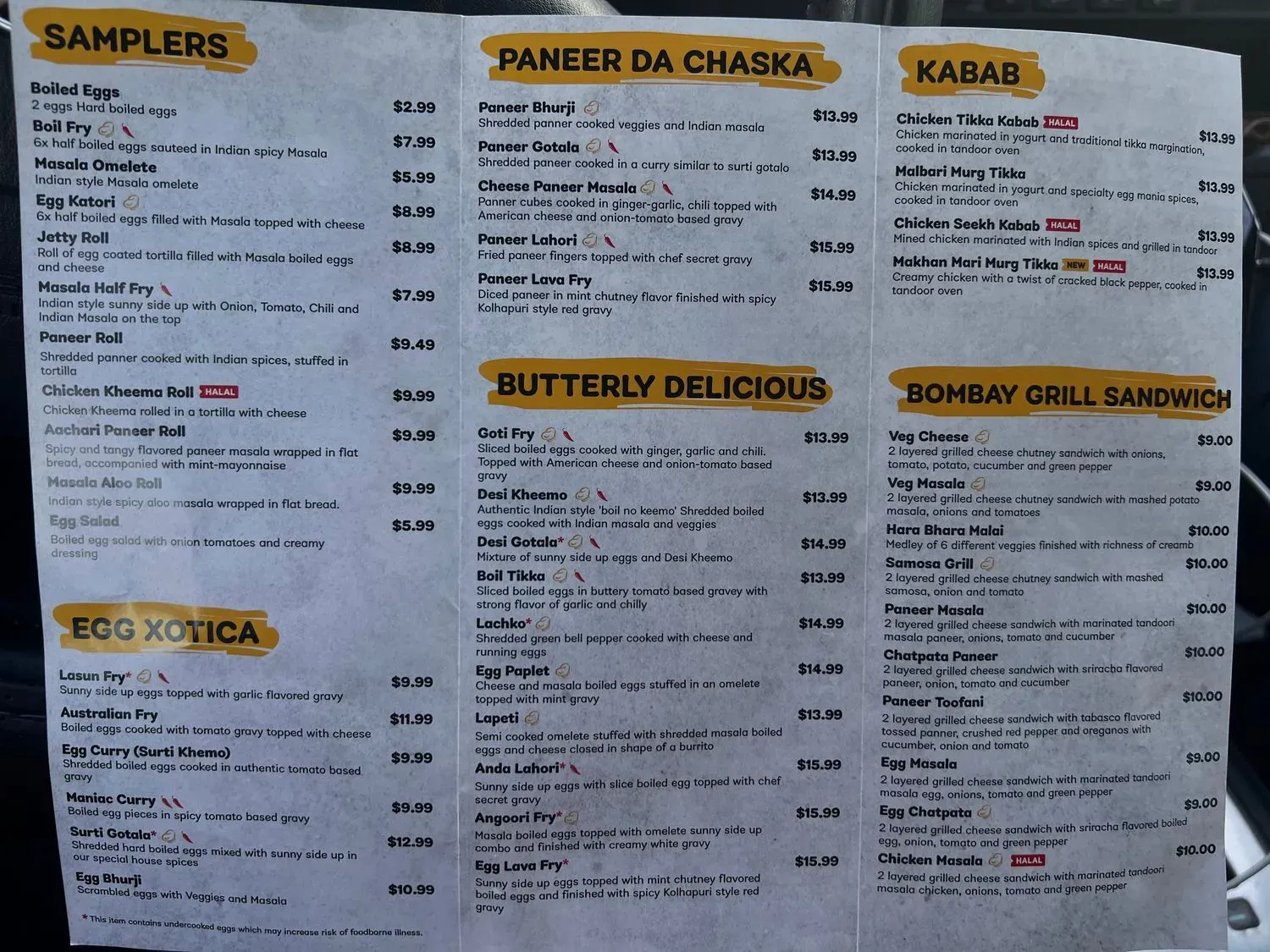 Menu 6