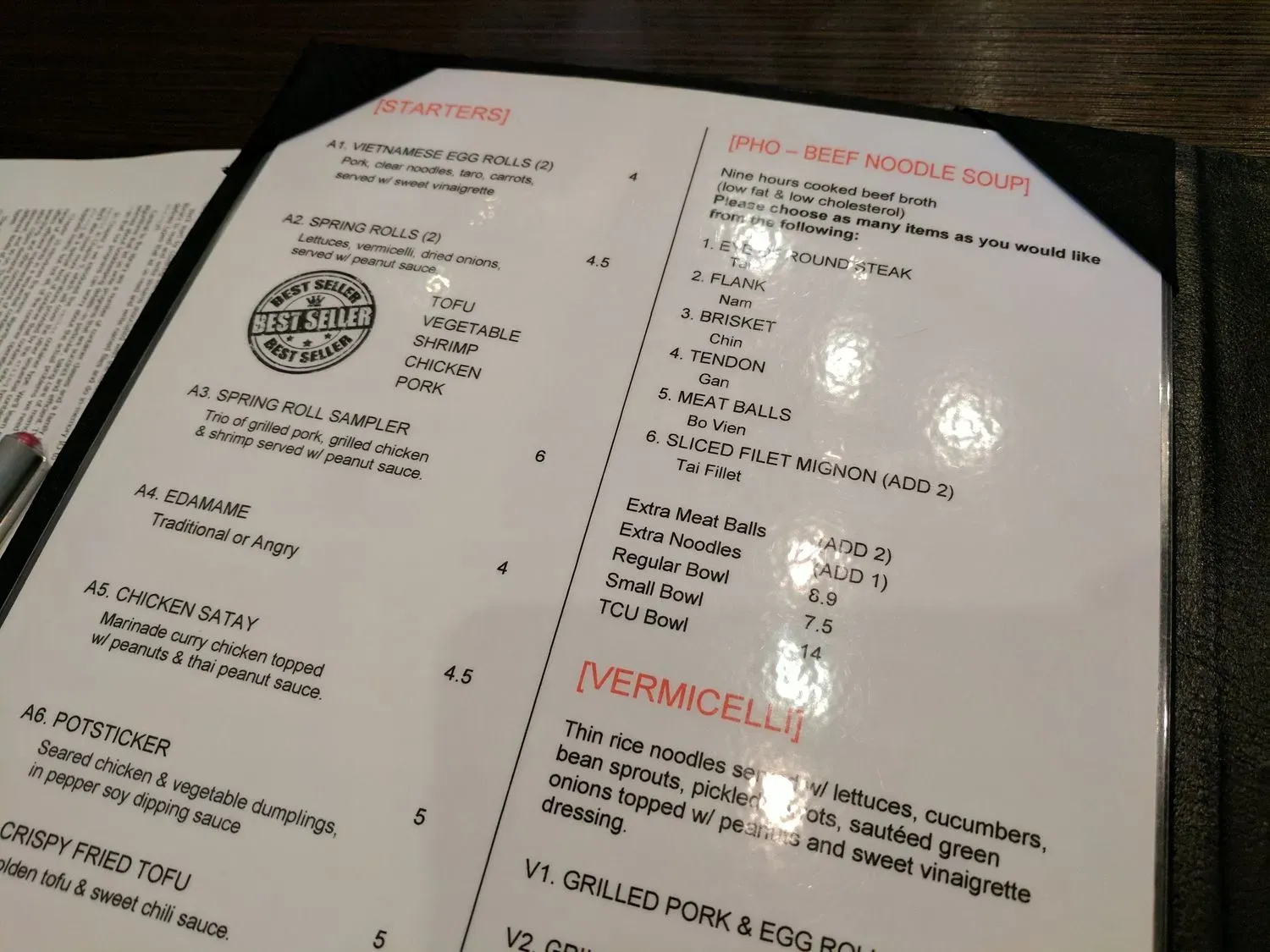 Menu 6