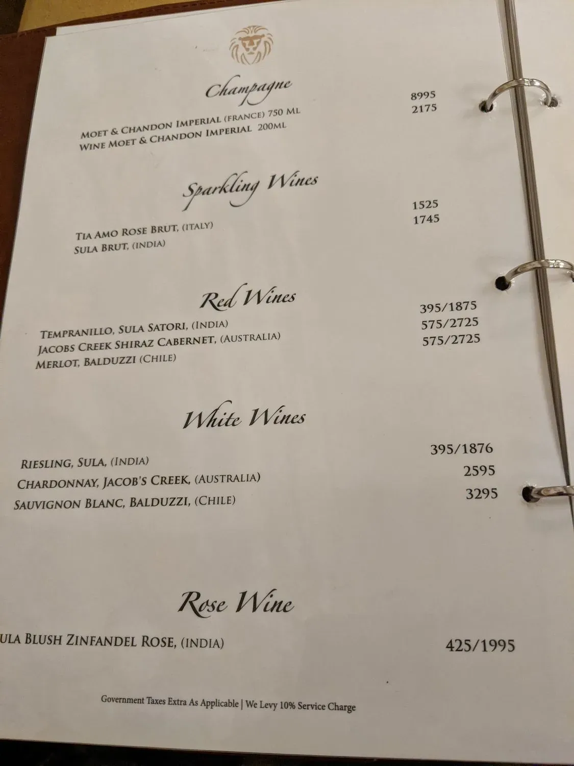 Menu 4