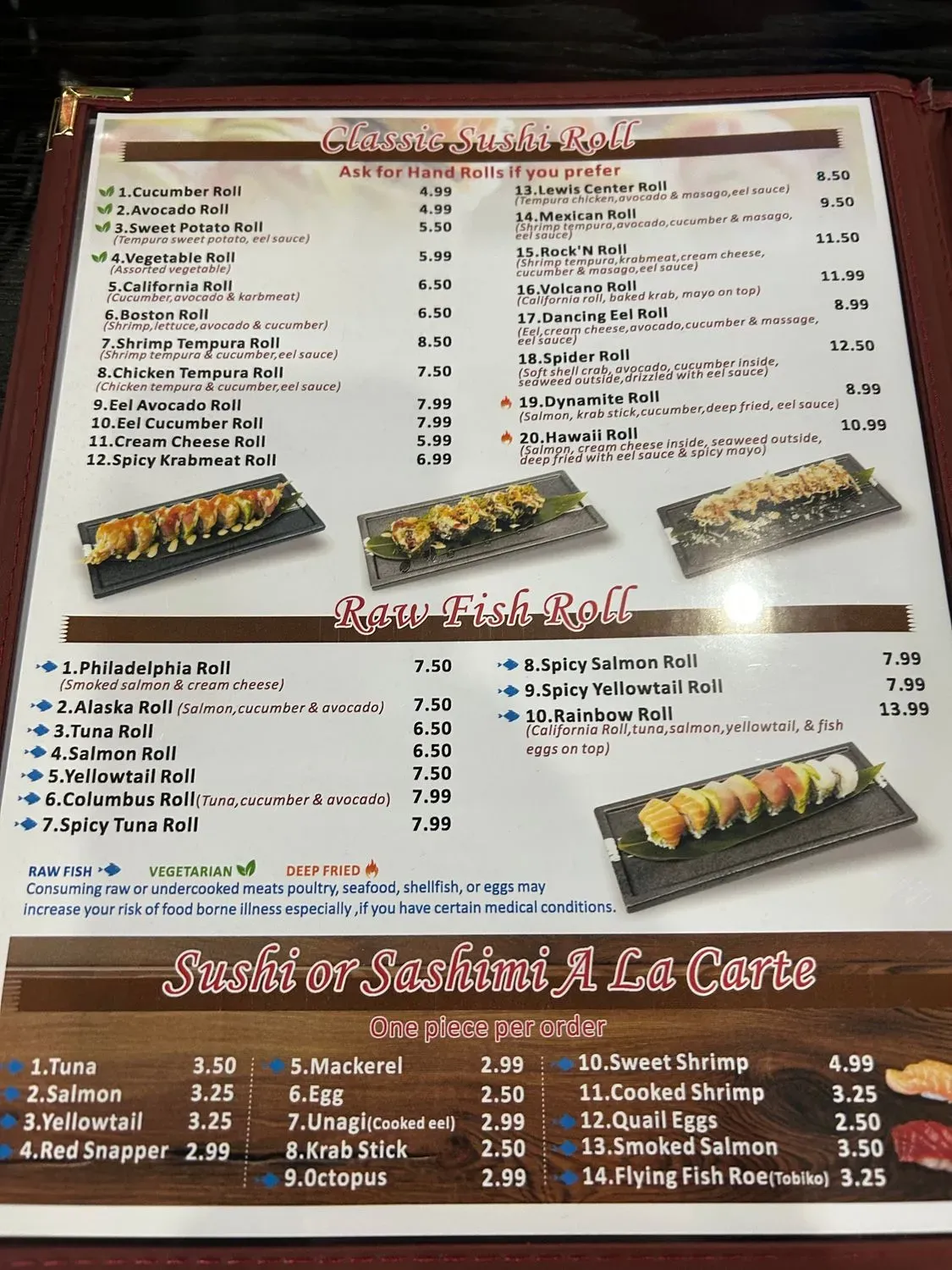 Menu 6