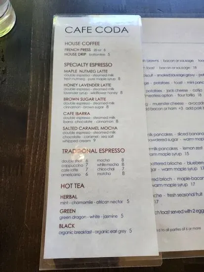 Menu 6