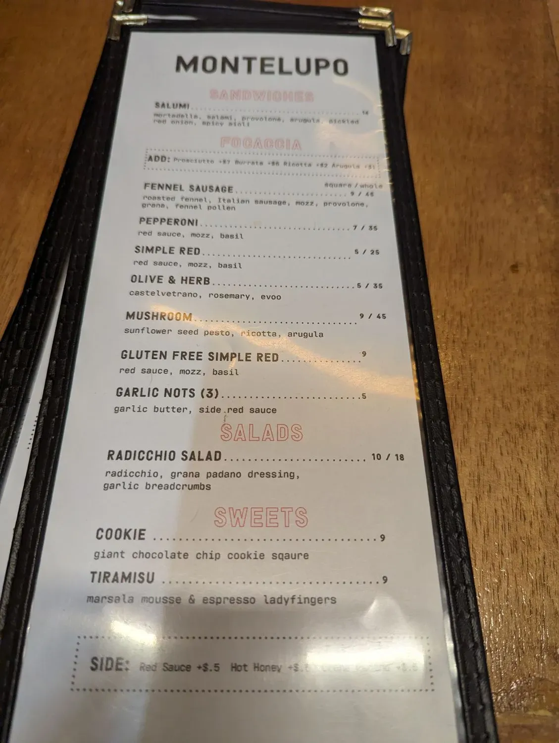 Menu 6