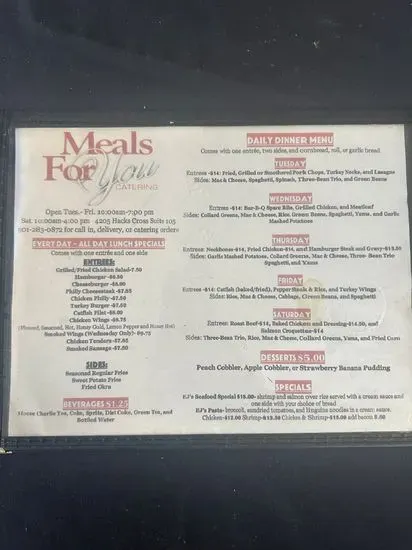 Menu 3