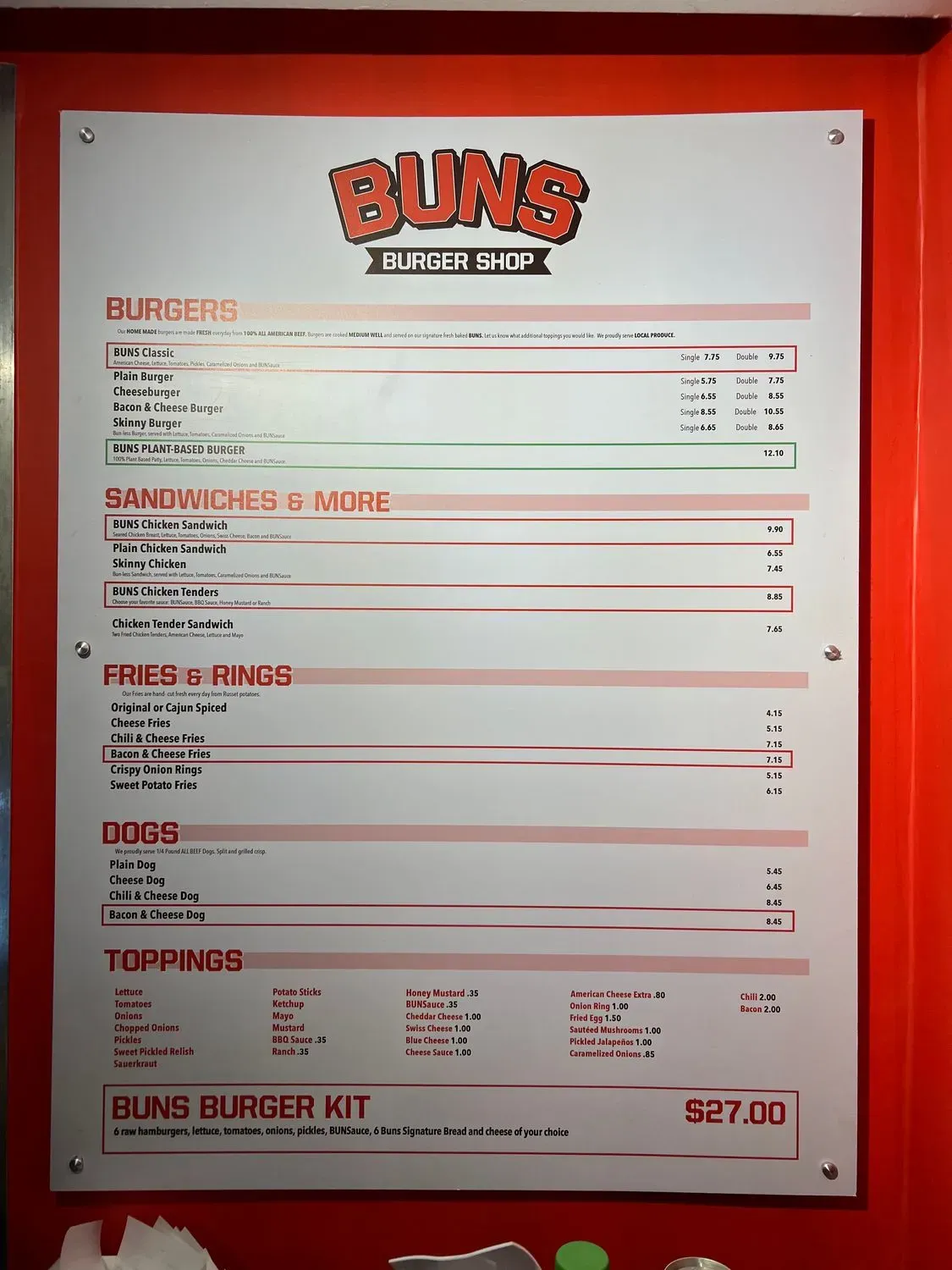 Menu 4